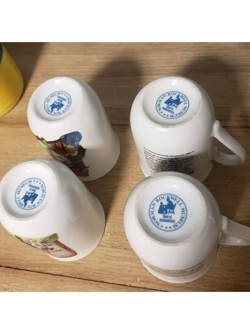 Norman Rockwell Mug Set